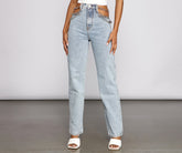 Jean boyfriend taille haute chic avec chaîne à la taille